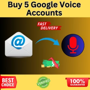 Buy 5 Google Voice Accounts – PVA Mails