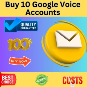 Buy 10 Google Voice Accounts – PVA Mails