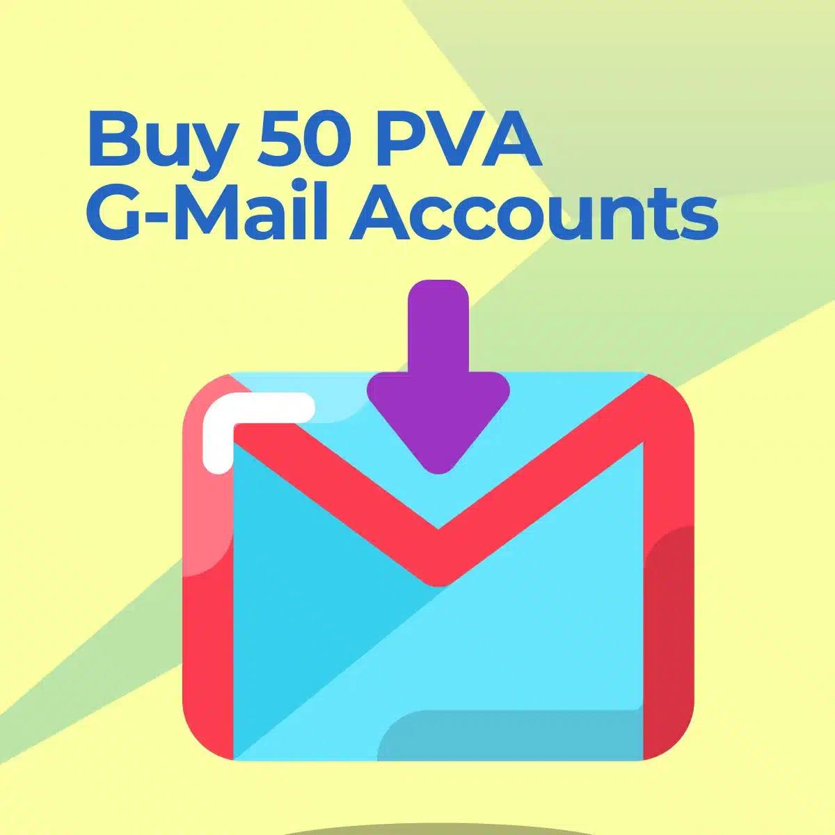 50 PVA Gmail accounts
