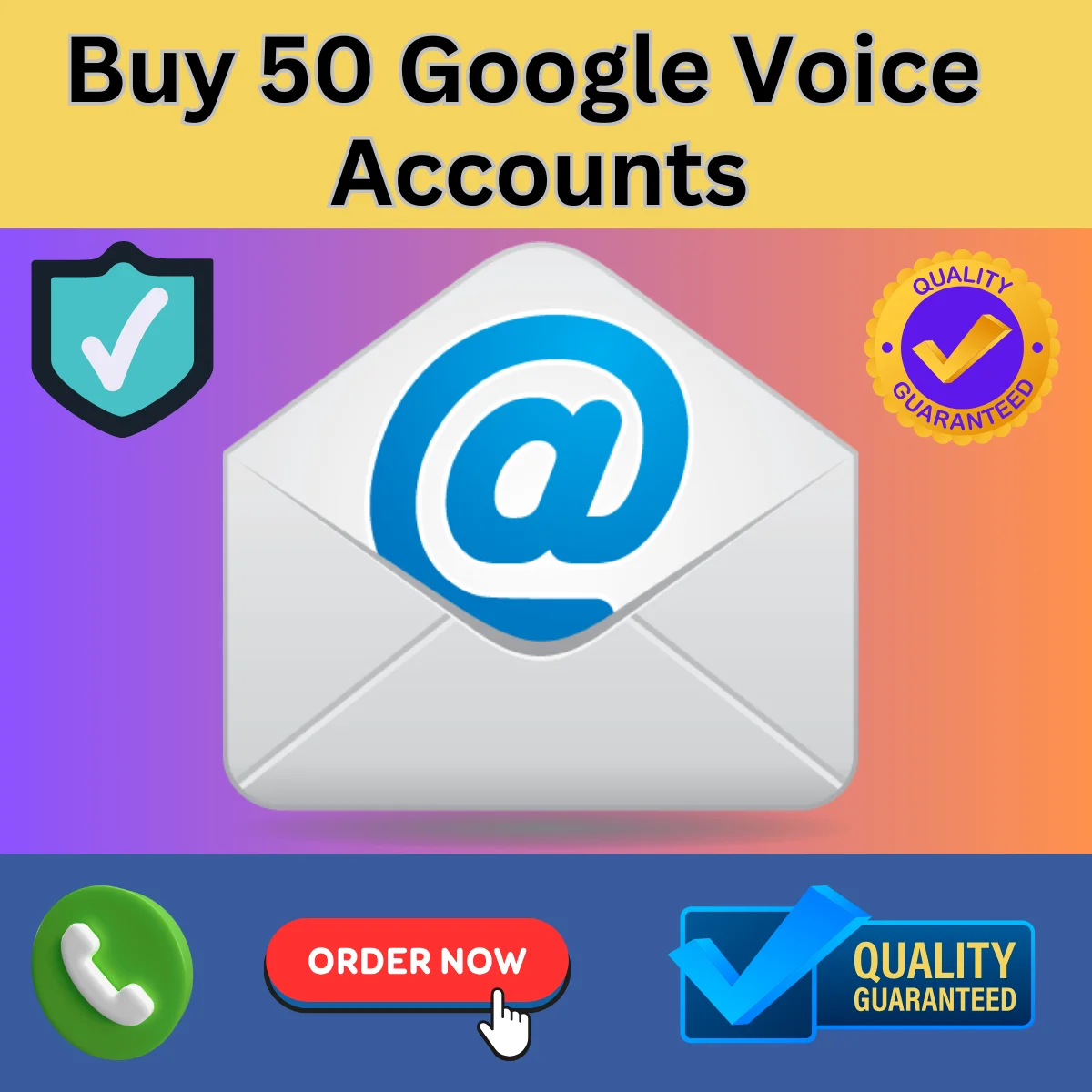 buy 50 Google Voice Accounts