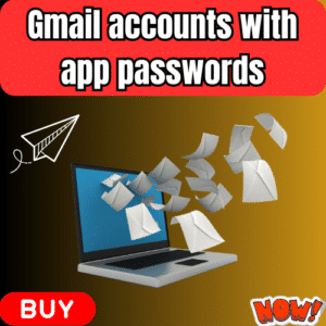 Buy 100 PVA Gmail Accounts with app Password